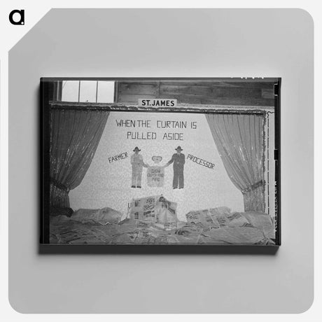 アートパネル-Agricultural Exhibit Poster
 - ラッセル リー Canvas.