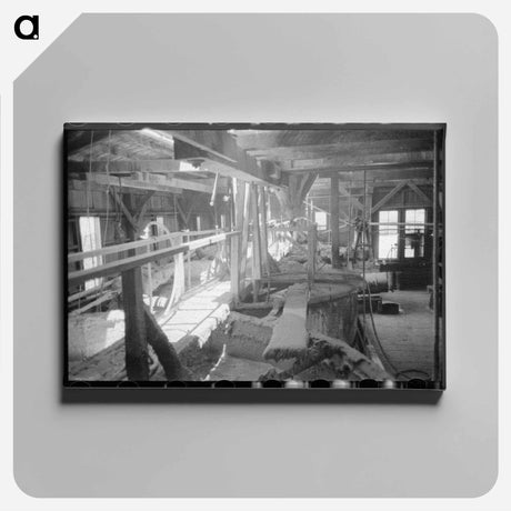 アートパネル-Gold Mine at Mogollon
 - ラッセル リー Canvas.