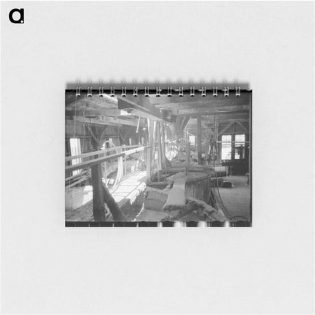 アートメモ帳-Gold Mine at Mogollon
 - ラッセル リー Memo.