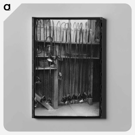 アートパネル-Miners' Safety Lamps
 - ラッセル リー Canvas.