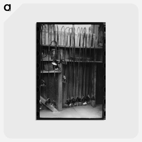 アートポストカード-Miners' Safety Lamps
 - ラッセル リー Postcard.