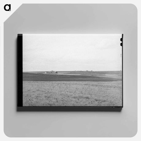アートパネル-Texas Waxy Prairie
 - ラッセル リー Canvas.