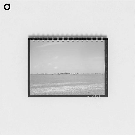 アートメモ帳-Farmstead in Refugio County
 - ラッセル リー Memo.