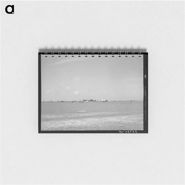 アートメモ帳-Farmstead in Refugio County
 - ラッセル リー Memo.