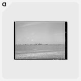 アートポストカード-Farmstead in Refugio County
 - ラッセル リー Postcard.
