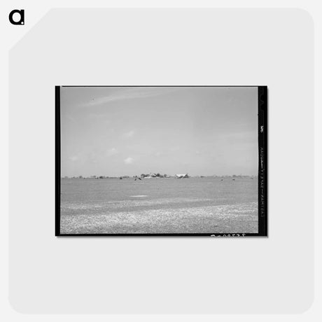 アートポストカード-Farmstead in Refugio County
 - ラッセル リー Postcard.
