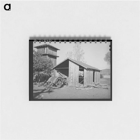 アートメモ帳-Tehama County Farm
 - ラッセル リー Memo.