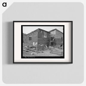アートポスター-Farmhouse, Williams County
 - ラッセル リー Poster.