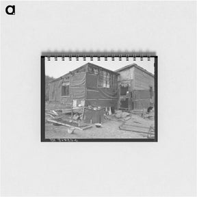 アートメモ帳-Farmhouse, Williams County
 - ラッセル リー Memo.