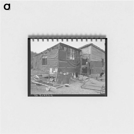 アートメモ帳-Farmhouse, Williams County
 - ラッセル リー Memo.