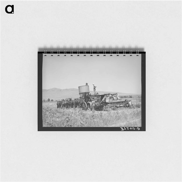 アートメモ帳-Combine Team, Box Elder County
 - ラッセル リー Memo.