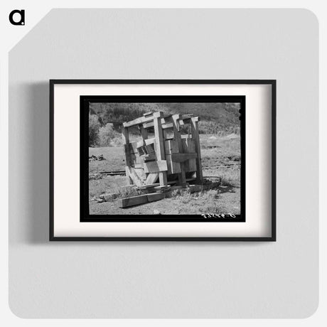 アートポスター-Telluride Gold Mill Equipment
- ラッセル リー Poster.