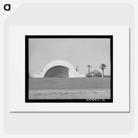 アートポスター-Phoenix Band Shell
- ラッセル リー Poster.