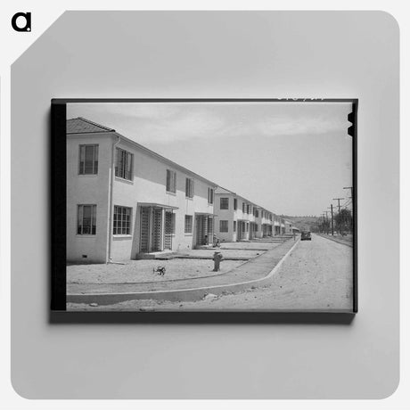 アートパネル-Navy Defense Housing
 - ラッセル リー Canvas.
