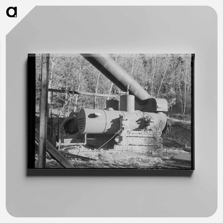 アートパネル-Hardin Mine Boiler
 - ラッセル リー Canvas.