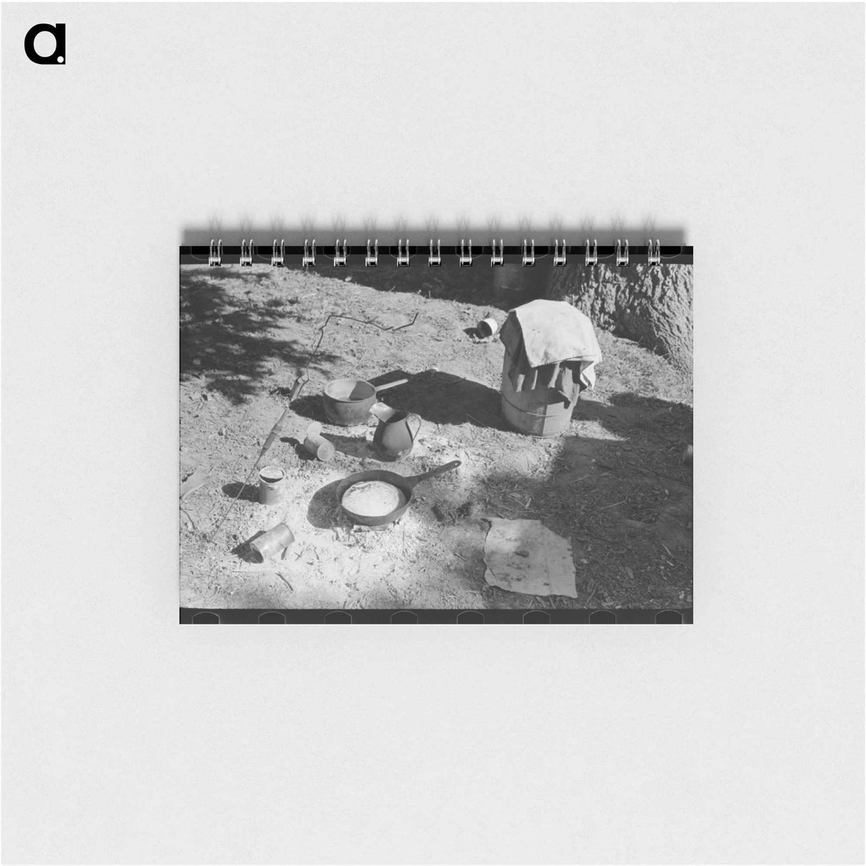アートメモ帳-Camp Fire of Migrants
 - ラッセル リー Memo.