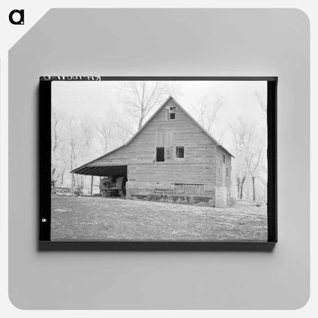アートパネル-Elmer Nelson Farm
 - ラッセル リー Canvas.