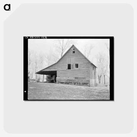 アートポストカード-Elmer Nelson Farm
 - ラッセル リー Postcard.