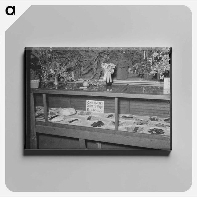 アートパネル-Gonzales County Fair Baking
 - ラッセル リー Canvas.