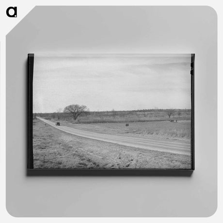 アートパネル-Character of Country
 - ラッセル リー Canvas.