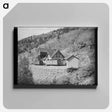 アートパネル-Ophir Railroad Station
 - ラッセル リー Canvas.