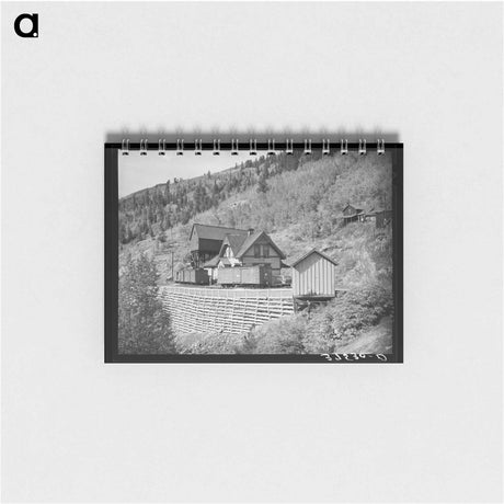 アートメモ帳-Ophir Railroad Station
 - ラッセル リー Memo.