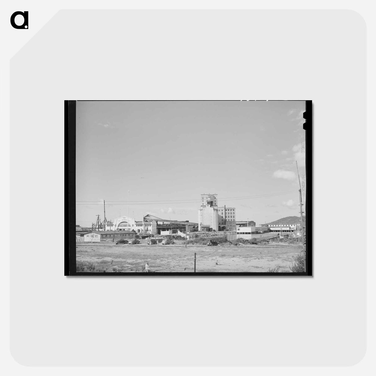 アートポストカード-Astoria Waterfront
 - ラッセル リー Postcard.