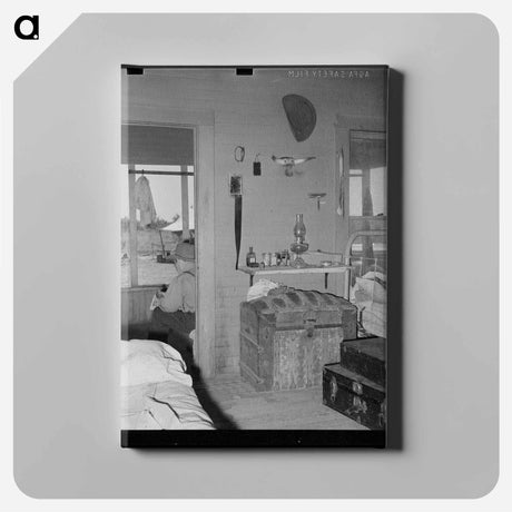 アートパネル-Bunkhouse Interior
 - ラッセル リー Canvas.