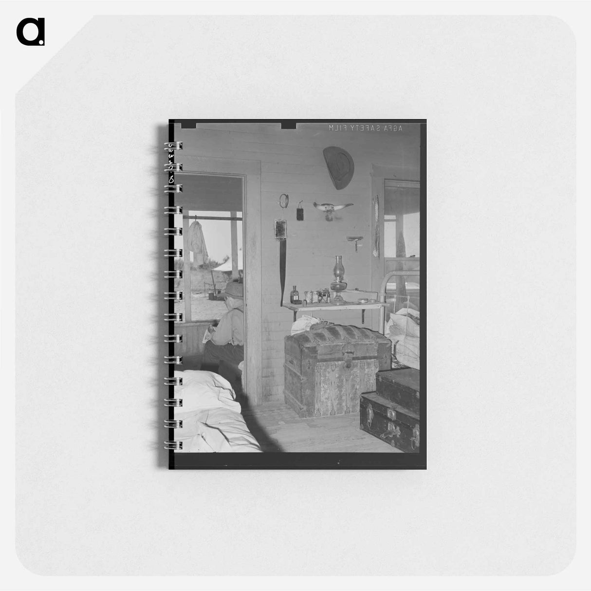 アートメモ帳-Bunkhouse Interior
 - ラッセル リー Memo.