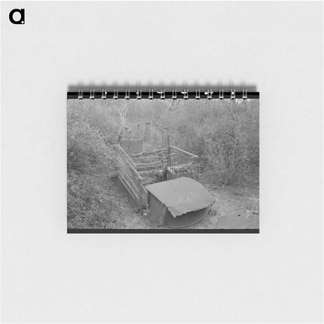 アートメモ帳-Pigpen in White Migrant Camp
 - ラッセル リー Memo.