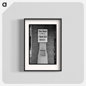 アートポスター-Laundry Sign, Brownwood, Texas
 - ラッセル リー Poster.
