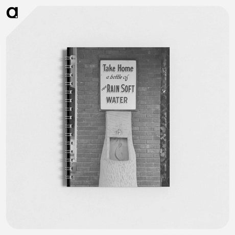 アートメモ帳-Laundry Sign, Brownwood, Texas
 - ラッセル リー Memo.
