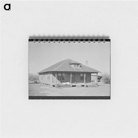 アートメモ帳-House of Small Vegetable Farmer
 - ラッセル リー Memo.