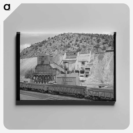 アートパネル-Ore Loader, Santa Rita Mine
 - ラッセル リー Canvas.