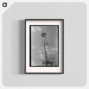 アートポスター-Oklahoma Oil Derrick
 - ラッセル リー Poster.