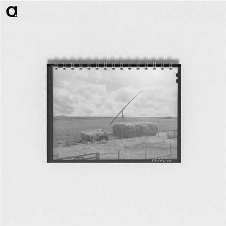 アートメモ帳-Hay on Idaho Farm
 - ラッセル リー Memo.