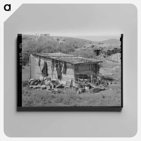 アートパネル-Tool Shed on Farm
 - ラッセル リー Canvas.