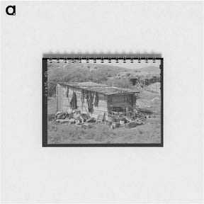 アートメモ帳-Tool Shed on Farm
 - ラッセル リー Memo.