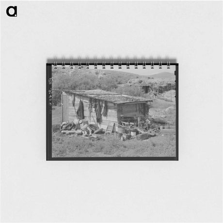 アートメモ帳-Tool Shed on Farm
 - ラッセル リー Memo.