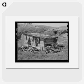 アートポスター-Tool Shed on Farm
 - ラッセル リー Poster.