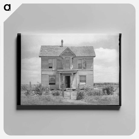 アートパネル-Muskogee County Mansion
 - ラッセル リー Canvas.