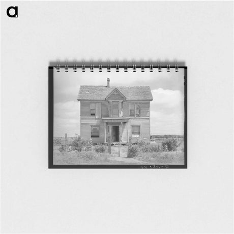 アートメモ帳-Muskogee County Mansion
 - ラッセル リー Memo.