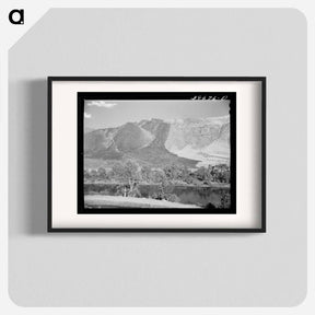 アートポスター-Mountains in Gem County
 - ラッセル リー Poster.