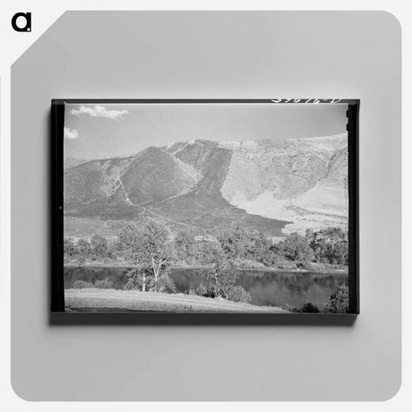 アートパネル-Mountains in Gem County
 - ラッセル リー Canvas.