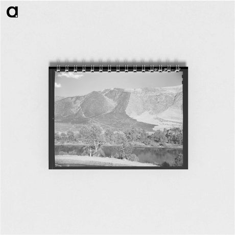 アートメモ帳-Mountains in Gem County
 - ラッセル リー Memo.