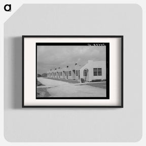 アートポスター-Tourist Court, Corpus Christi
 - ラッセル リー Poster.