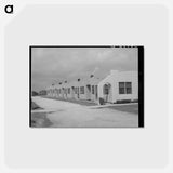 アートポストカード-Tourist Court, Corpus Christi
 - ラッセル リー Postcard.