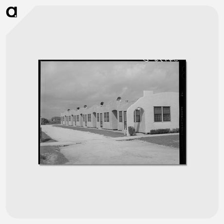 アートポストカード-Tourist Court, Corpus Christi
 - ラッセル リー Postcard.