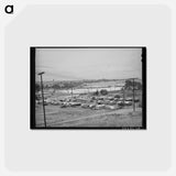 アートポストカード-Trailer Court, San Diego
 - ラッセル リー Postcard.