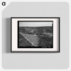 アートポスター-Countryside, Kimble County, Texas
 - ラッセル リー Poster.